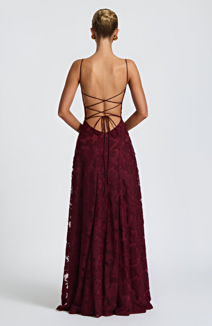 Francisa™ | Abito Maxi in Pizzo con Corsetto