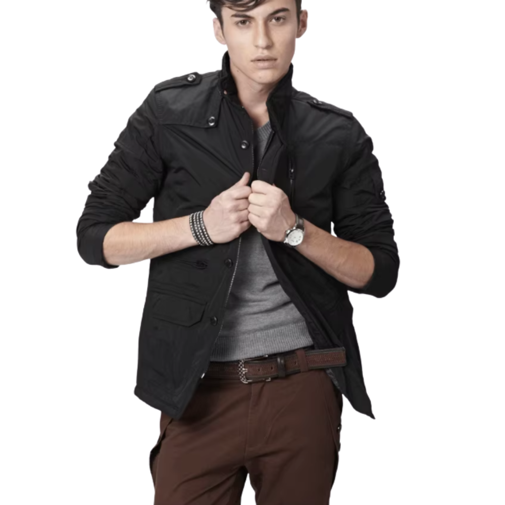 Elegante Giacca Antivento