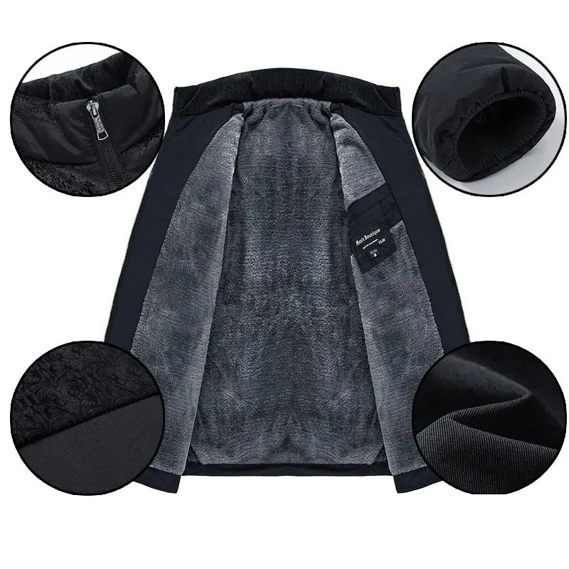 Elegante Giacca Puffer Imbottita