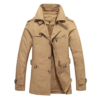 Elegante Trench Coat Imbottito