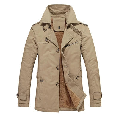 Elegante Trench Coat Imbottito